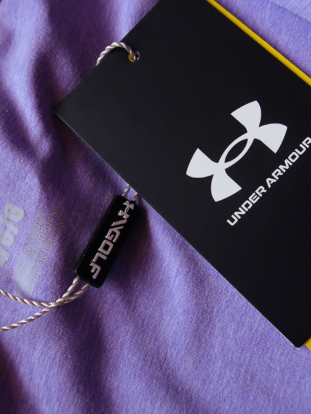 Under Armour Golf Lavender Heather Qtr Zip UPF 50 (L) NEW!! ⛳️